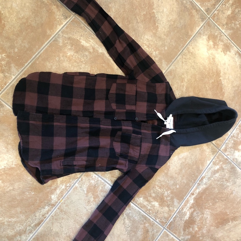 Flannel Hoodie
